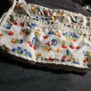 leSportSac Farmstand Fruit Vintage Retired Bag Purse